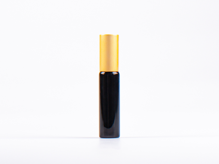 Roll-On-Flasche 10 ml - Schwarz